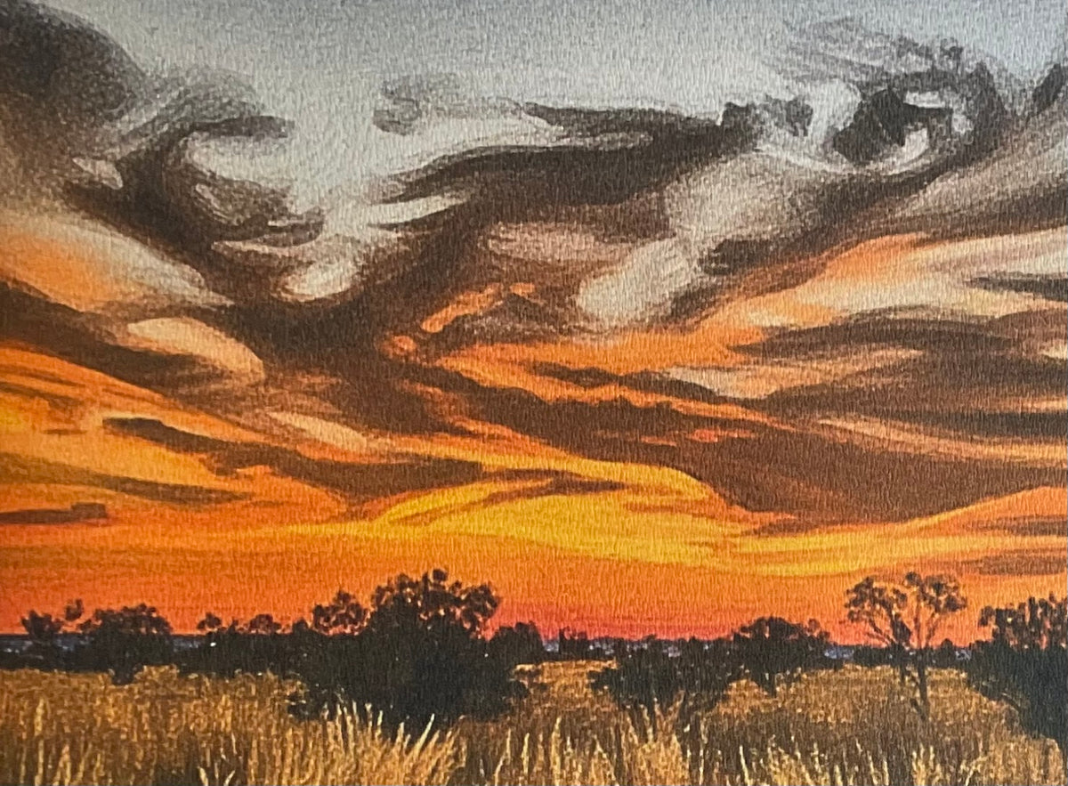 Sunset at Marble Bar