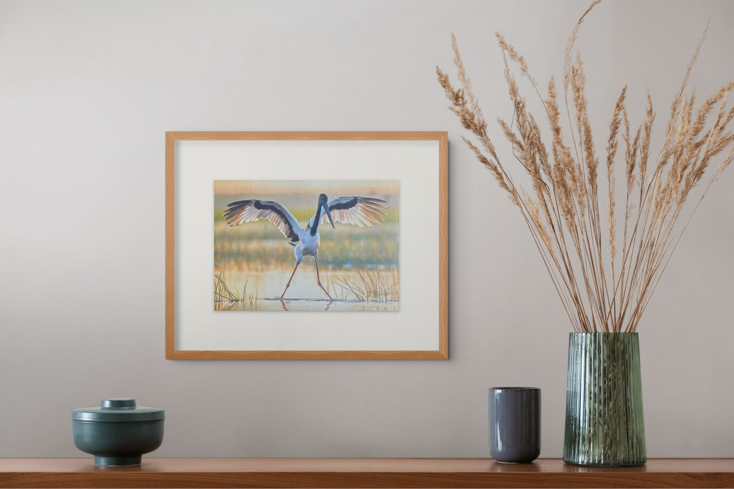 Sunset Jabiru